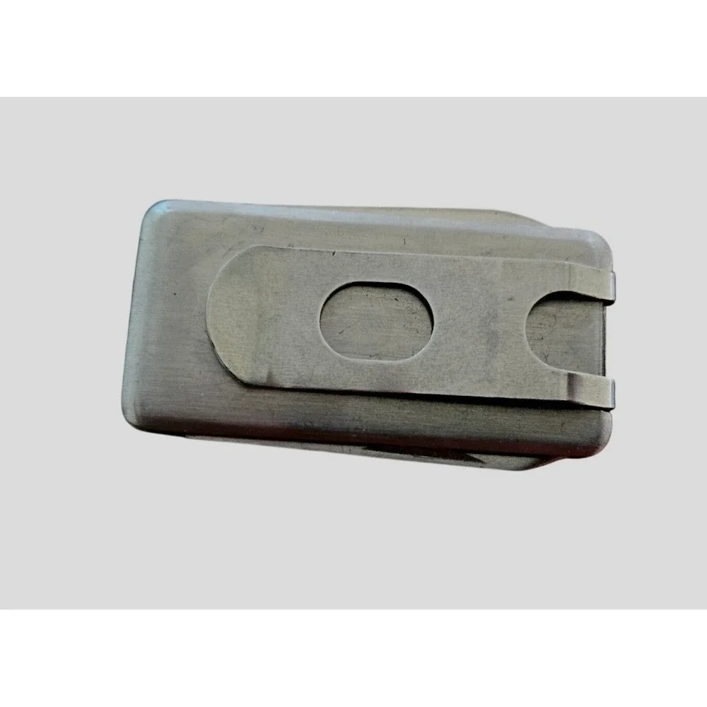 Winchester Money Clip Multi-Tool Mens OS Silver Stainless Steel Knife File